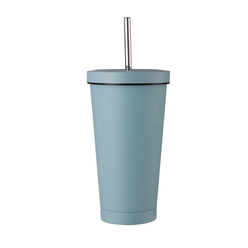 500ml Insulated Straw Mug