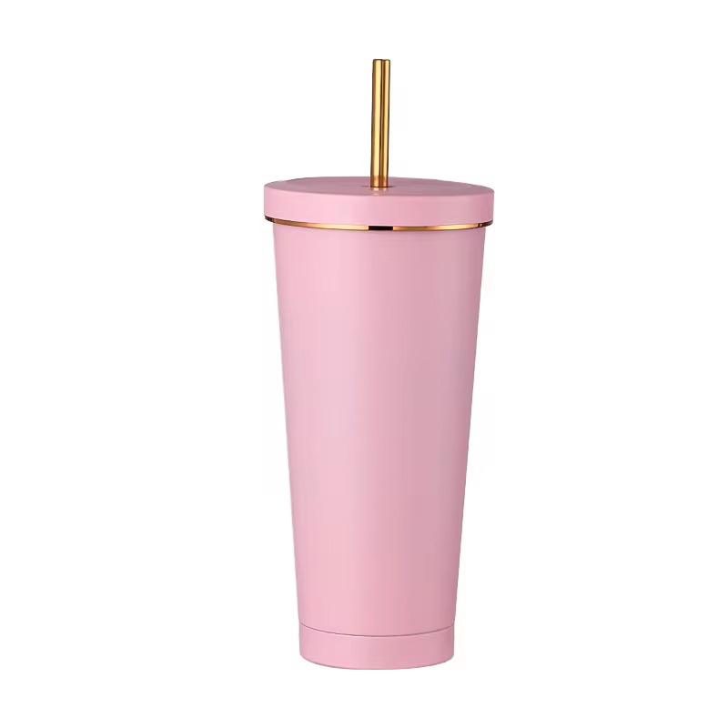 500ml Insulated Straw Mug