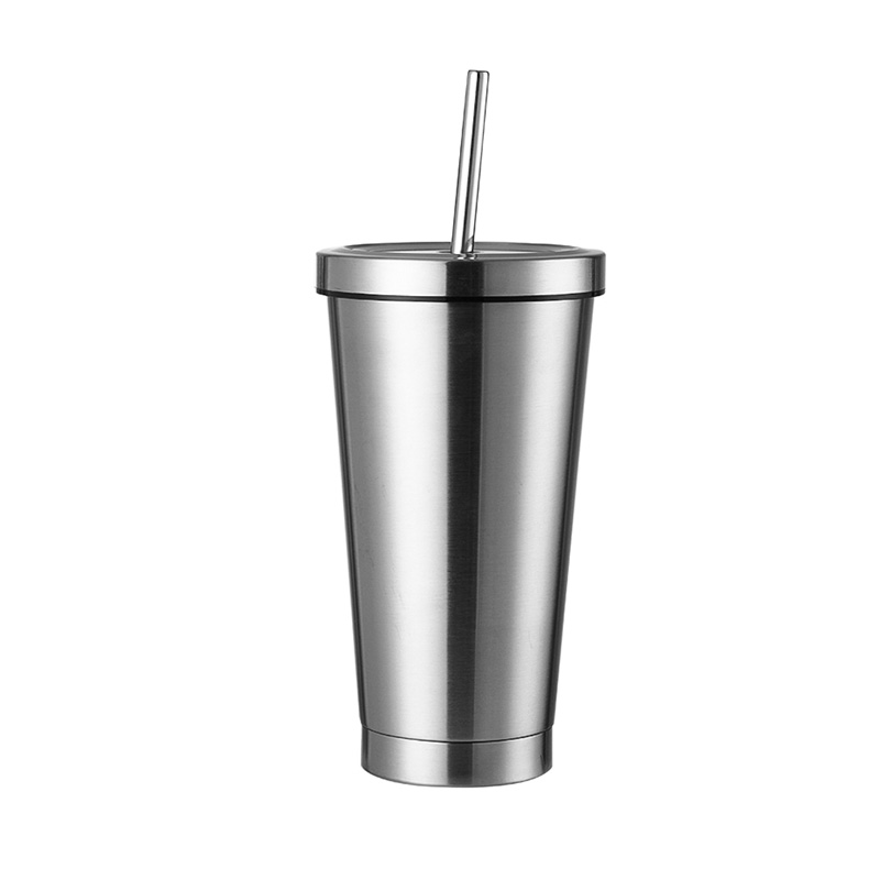 500ml Insulated Straw Mug