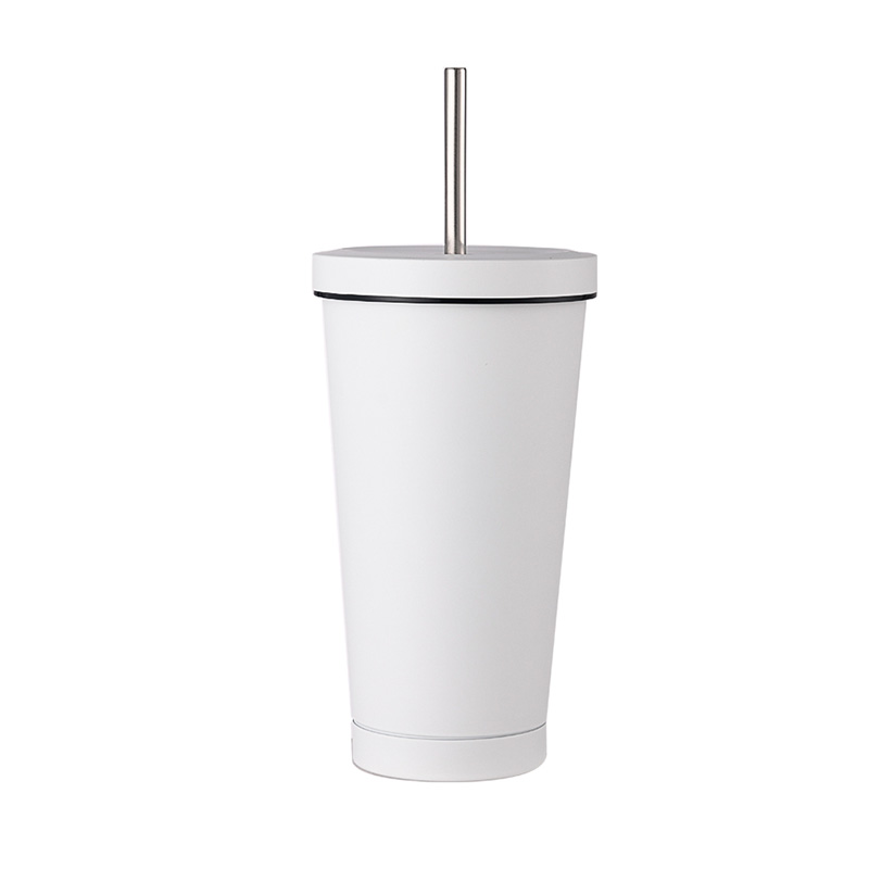 500ml Insulated Straw Mug