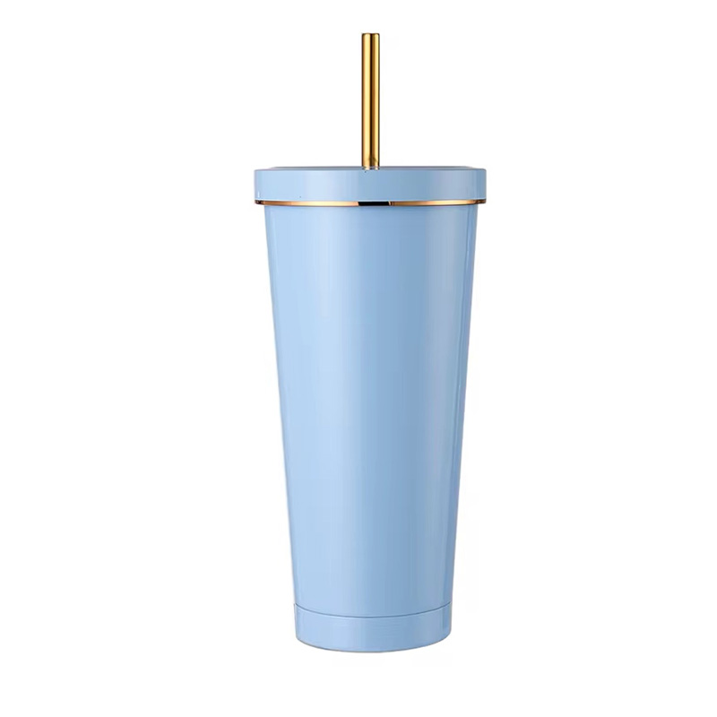 500ml Insulated Straw Mug